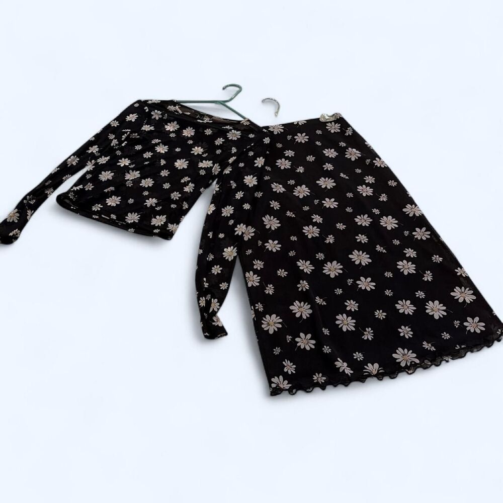 Forever-21 Women's Black Skirt